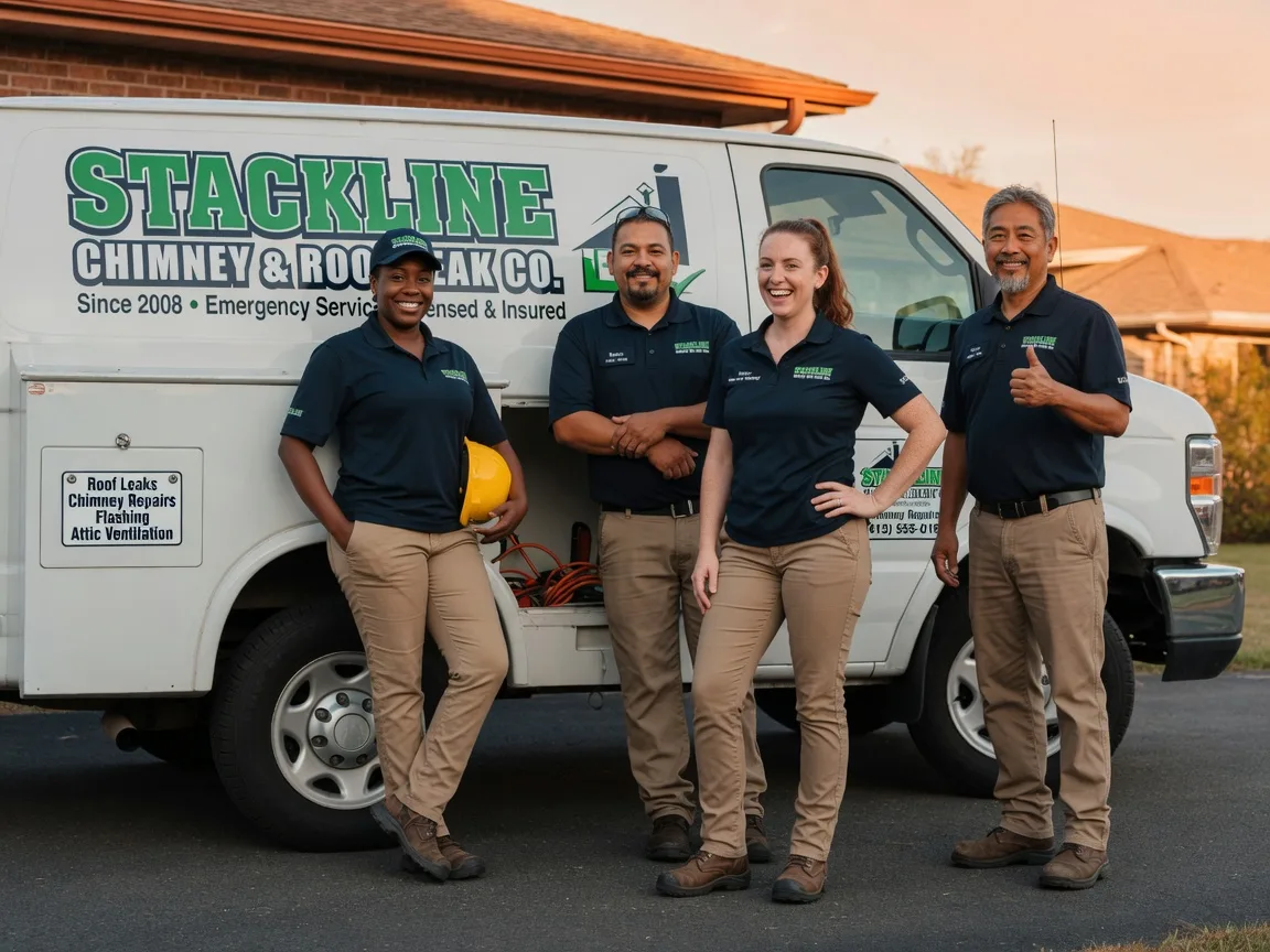 Chimney flashing repair company in Okawville, IL